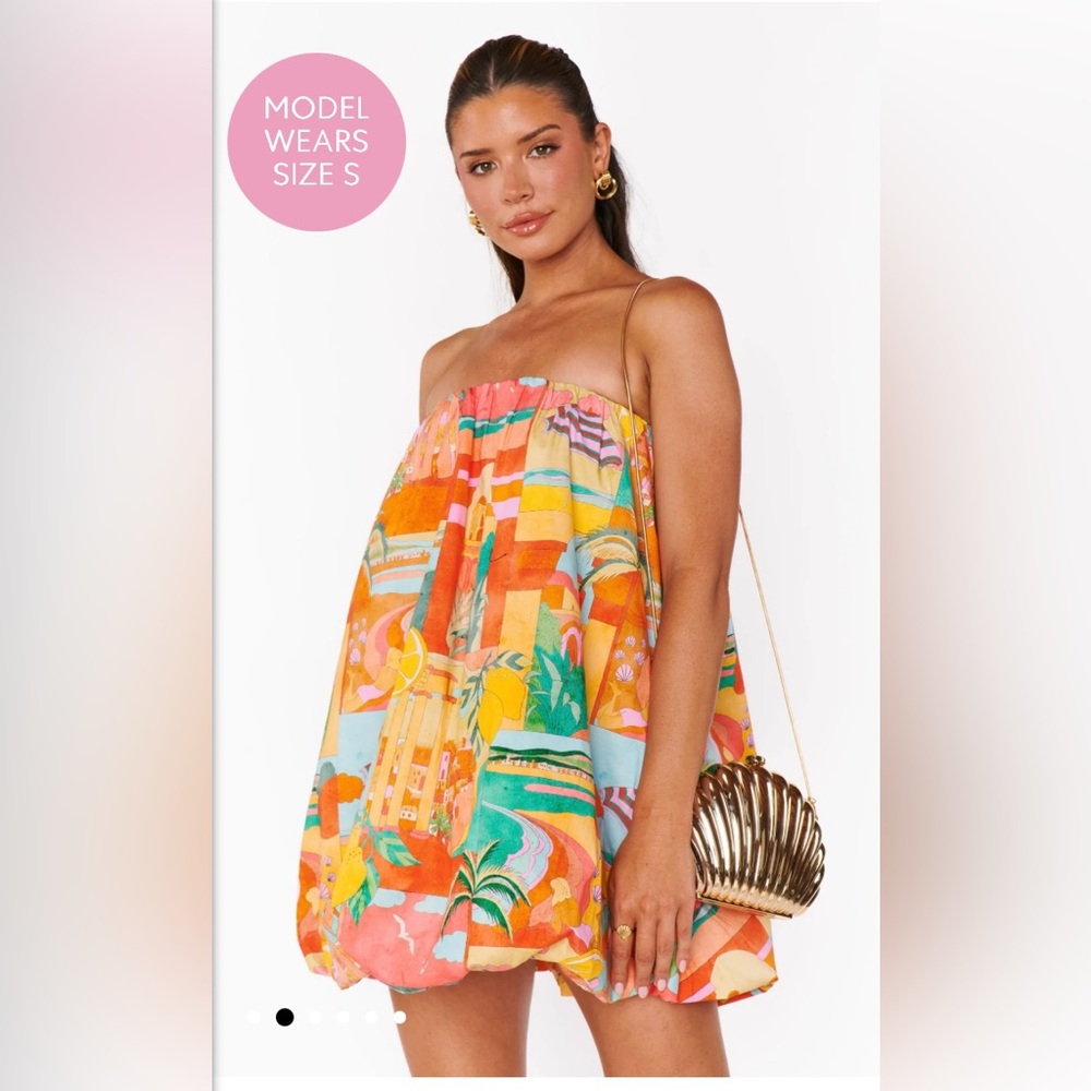 Show Me Your MuMu Colorful Mini Dress